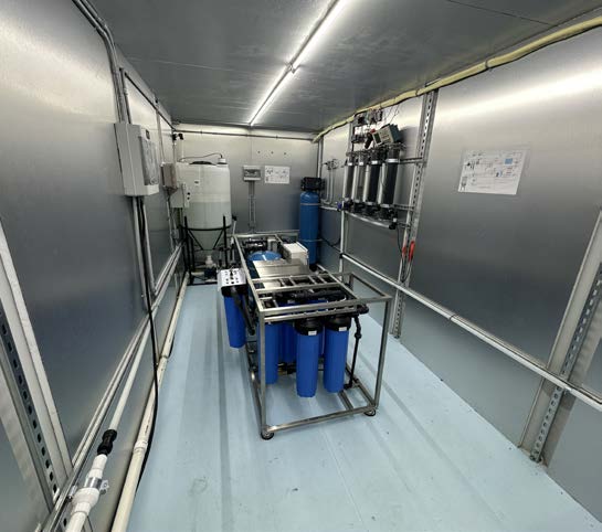Inside the WC 16000 container